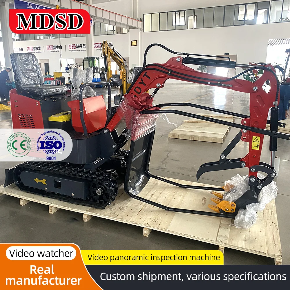 소형 굴삭기, 농장/과수원용, 가정용 1.2톤 미니 유압 크롤러 굴삭기, EPA 유로 5, 맞춤형 DDP 배송, 판매량 급증