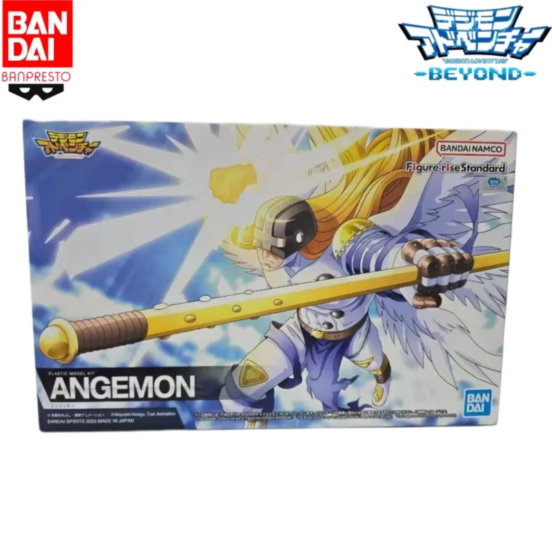 In Stock Bandai Original Banpresto Digimon Adventure Angemon Action Figure Model Doll Brand New Boxed Ornaments Collectible view 4