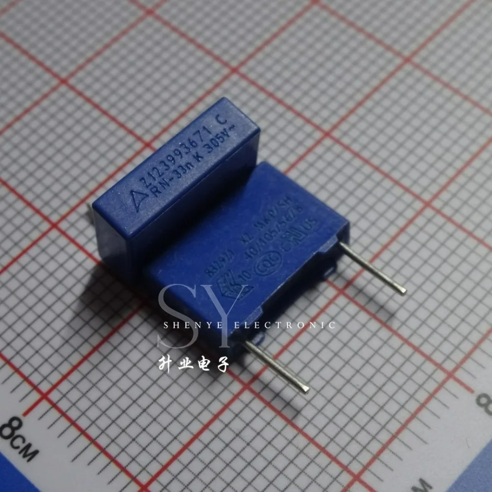 10pcs/lot EPCOS 0.033uf 305vAC 33nf 333 K brand new 10mm film capacitor B32921C3333K