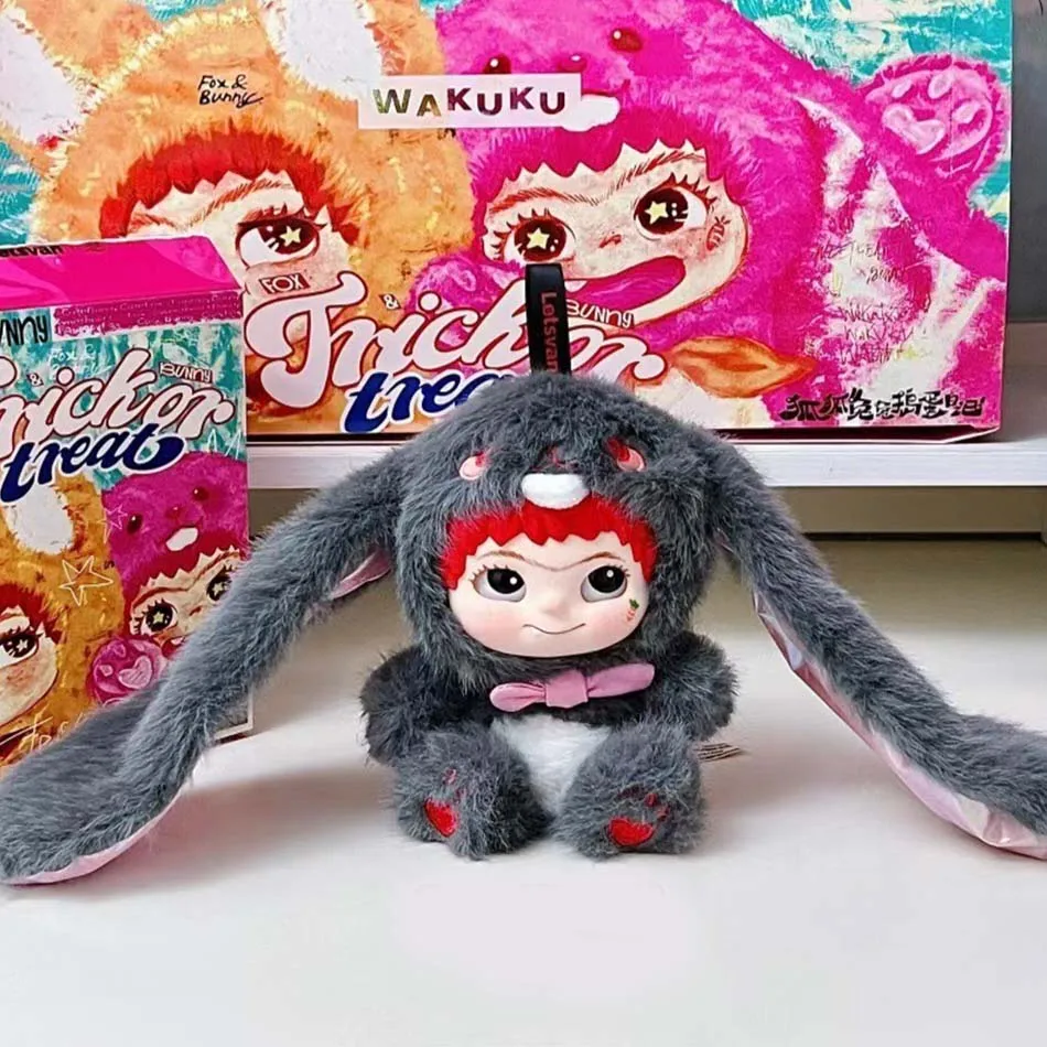 กล่องสุ่มของเล่นวากุกุสุดฮิต น่ารัก สนุกสนาน ตุ๊กตาแอคชั่นวากุกุ กล่องปริศนา ตุ๊กตาจิ๋ว กระเป๋าจี้ ตุ๊กตาเซอร์ไพรส์ ของขวัญ ของเล่น