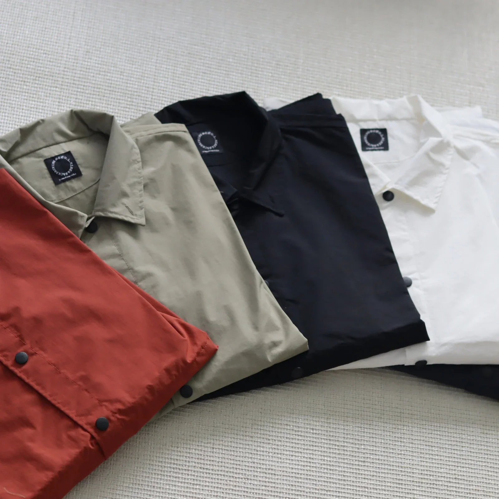 

Yamatomichi Taslan Nylon Waterproof Windproof Outdoor Sports Shirt Jacket