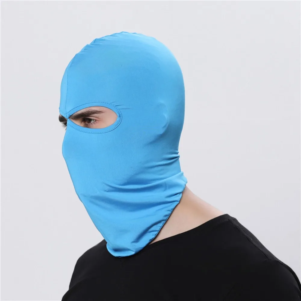 Motorcycle Padded Hat Anti-UV Balaclava Hat Quick Dry Breathable Men's Mask Windproof UV Protection Cycling Cap Mountaineering