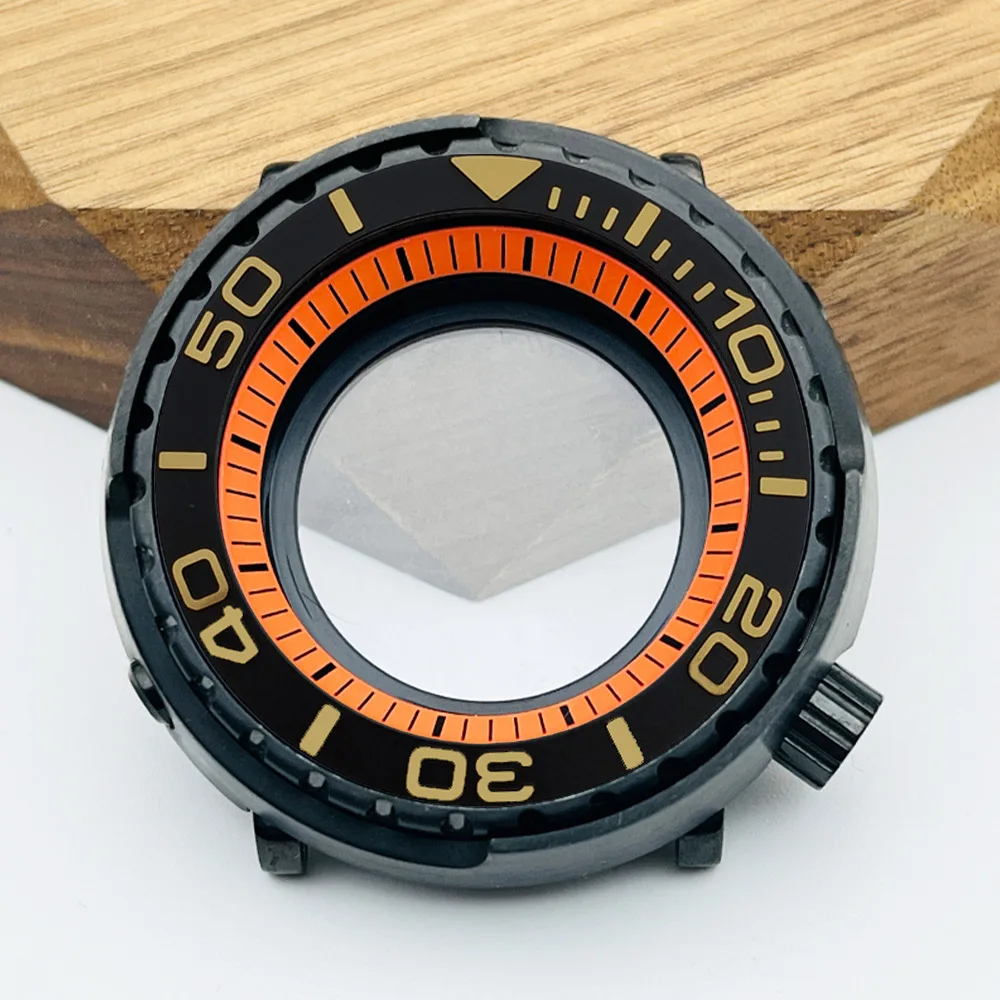 

Customized Case Tuna Canned Watch Cases Fit for 7S26 7S36 NH34 4R35 NH36 NH35 Movement Case 28.5 dial Tuna Can Watch Case