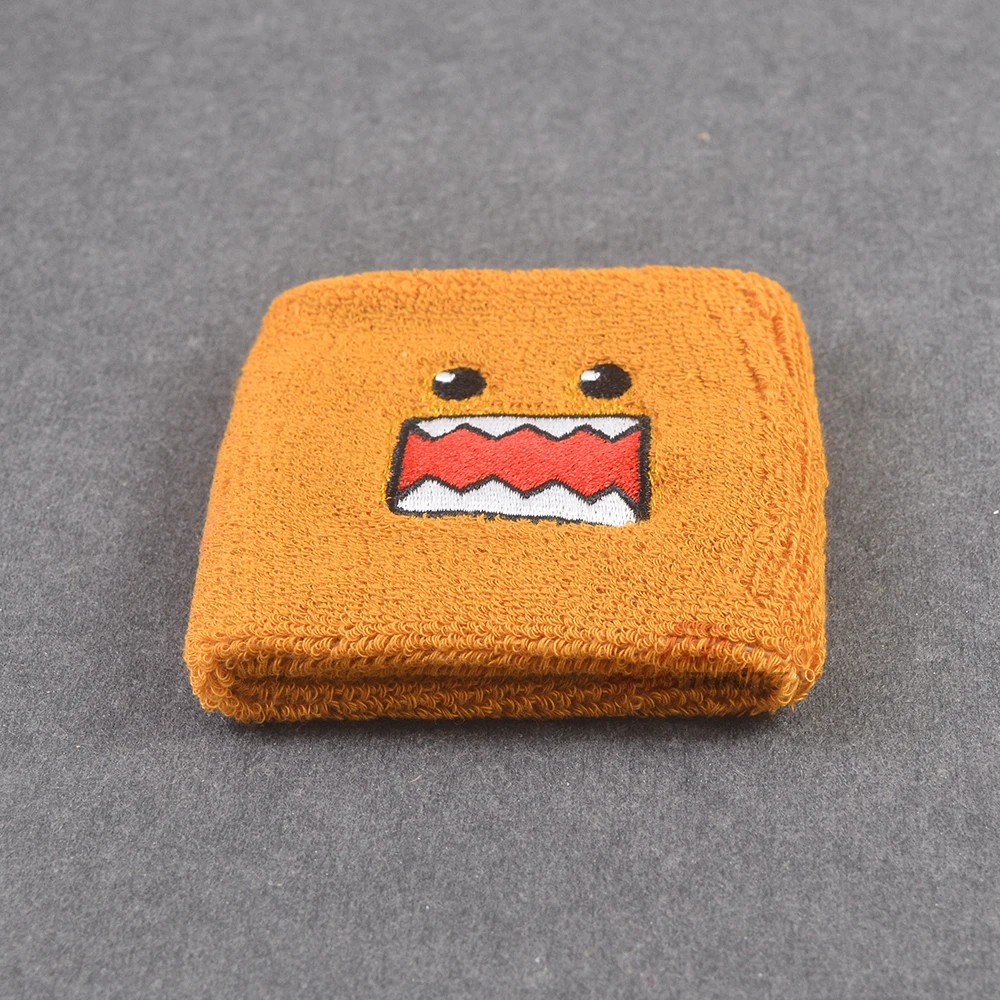 1Pc JDM Racing Style Brown Domo Kun Car Brake Clutch Oil Reservoir Tank Cover Socks