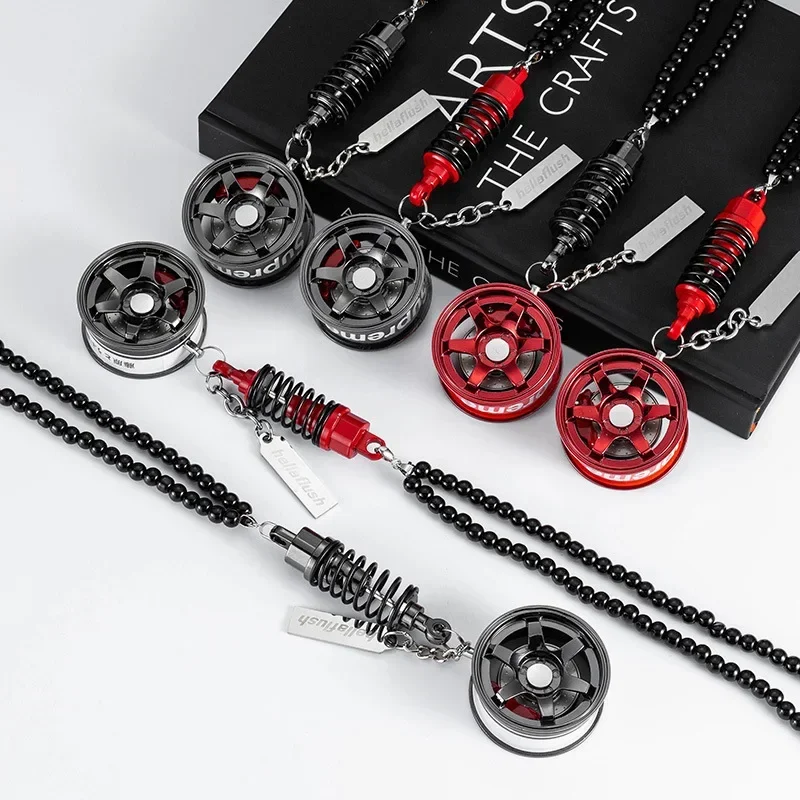 Creative Wheel Hub Brake Shock Absorber for Car Pendant Up-market Customization Car Interior Ornaments Accessories