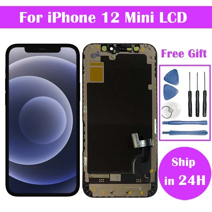 OLED For iPhone X XS XR XS Max 12 12 Mini 13 14 LCD Display Digitizer Touch Screen For iPhone 11 Pro 12 Pro Max 13 Mini 14 Plus