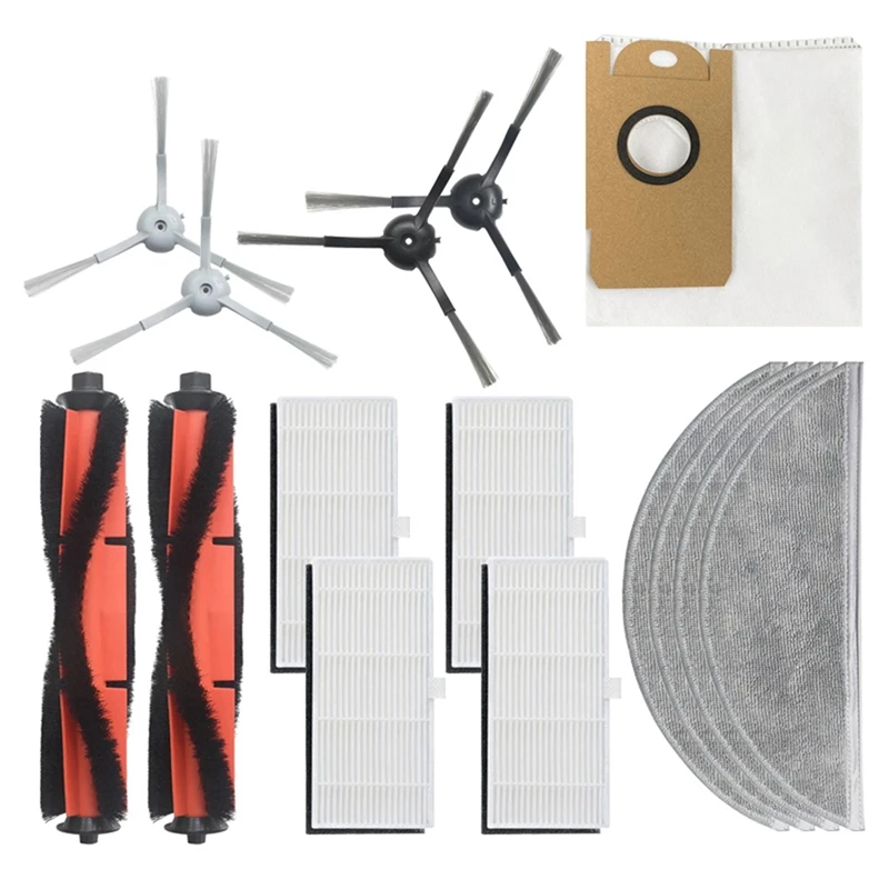 Filter For Lydsto R1 R1A Accessories Spare Parts Robot Vacuum Cleaner Replacement Dust Bag Hepa Filter Mop Rags