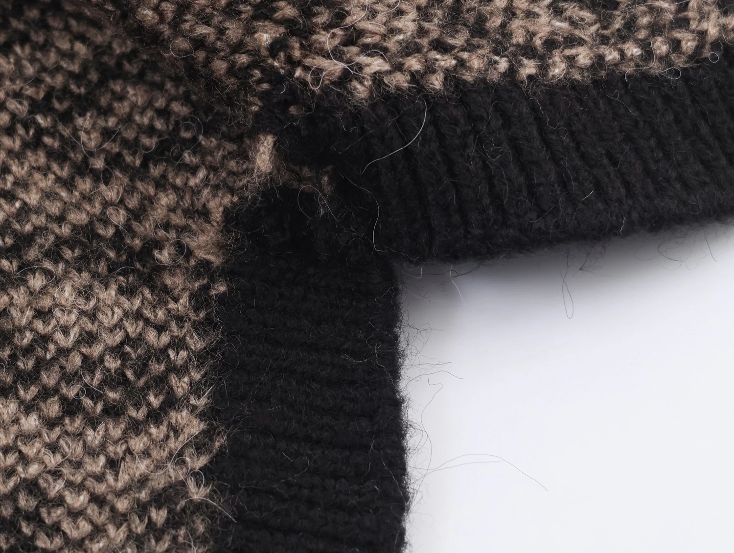 ZERAINS Damski zimowy nowy modny uniwersalny sweter rozpinany z okrągłym dekoltem, z żakardowym wzorem zwierzęcym, dzianinowy kardigan, kurtka