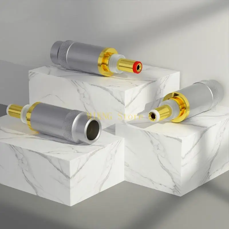DC5521 5525 커넥터 24K 골드 도금 된 부식성 저항 황동 청각 5.5x2.1mm/5.5x2.5mm 최고의 판매 최고 판매