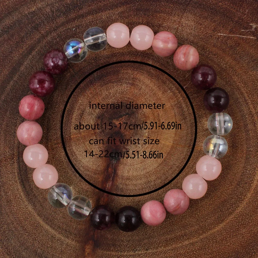 مجوهرات الخريف الرومانسية أساور العقيق بنمط الخشب الأحمر الأحمر هدايا الزوجة عيد الميلاد اليومية سوار العقيق الحجر الطبيعي الحب الإملائي