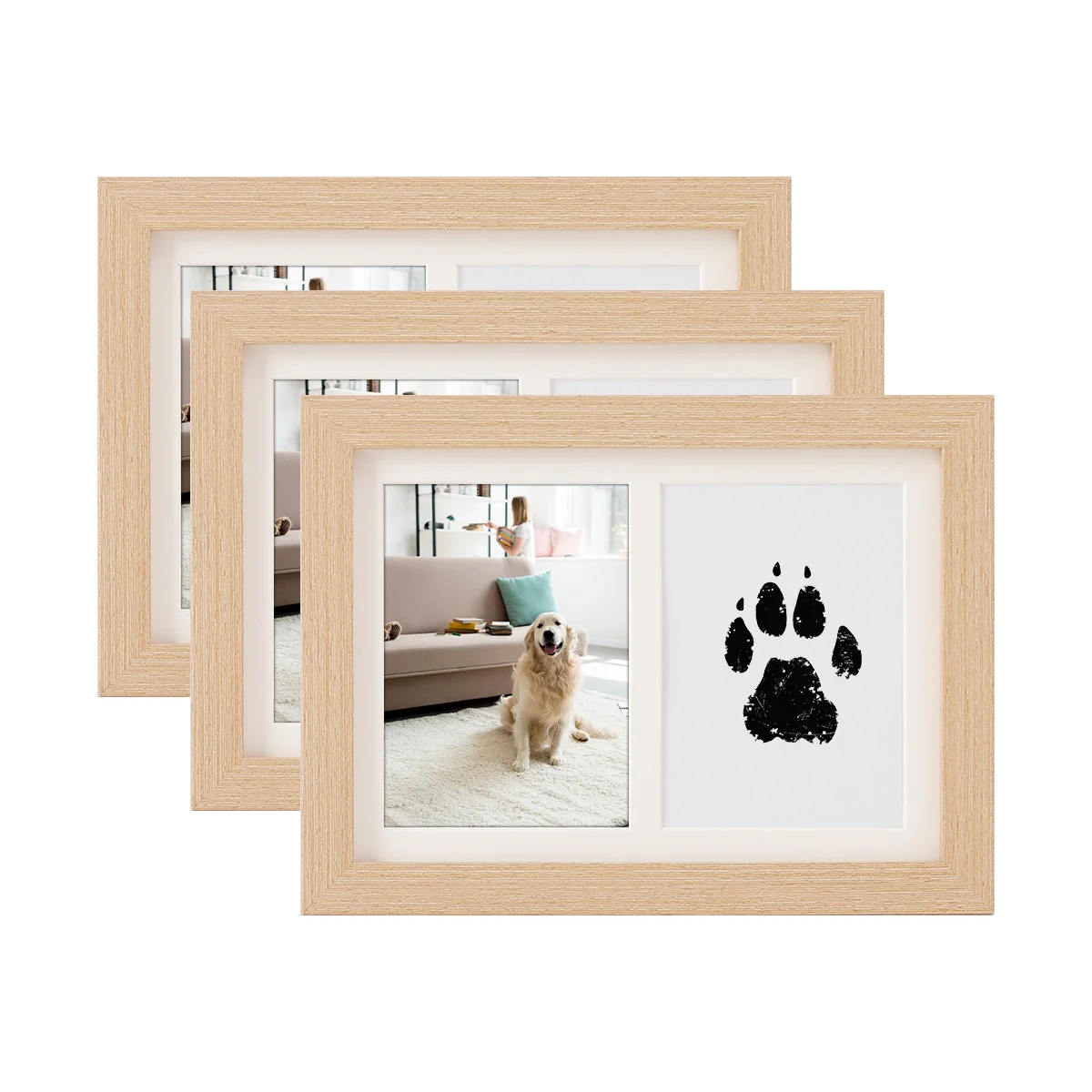 

Cat Dog Paw Print Ink Kit Pad Baby Footprints Newborn Shower Handprint Easy Diy Cleans Touch Inkless Safe Non-toxic Pet Souvenir