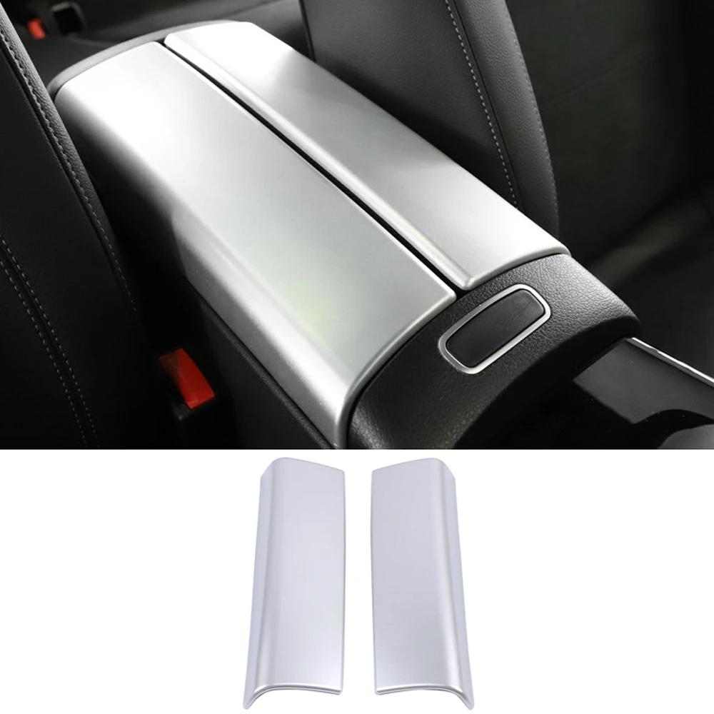 for Mercedes Benz B GLB Class W247 X247 2019 2020 Silver ABS Car Interior Armrest Box Frame Cover