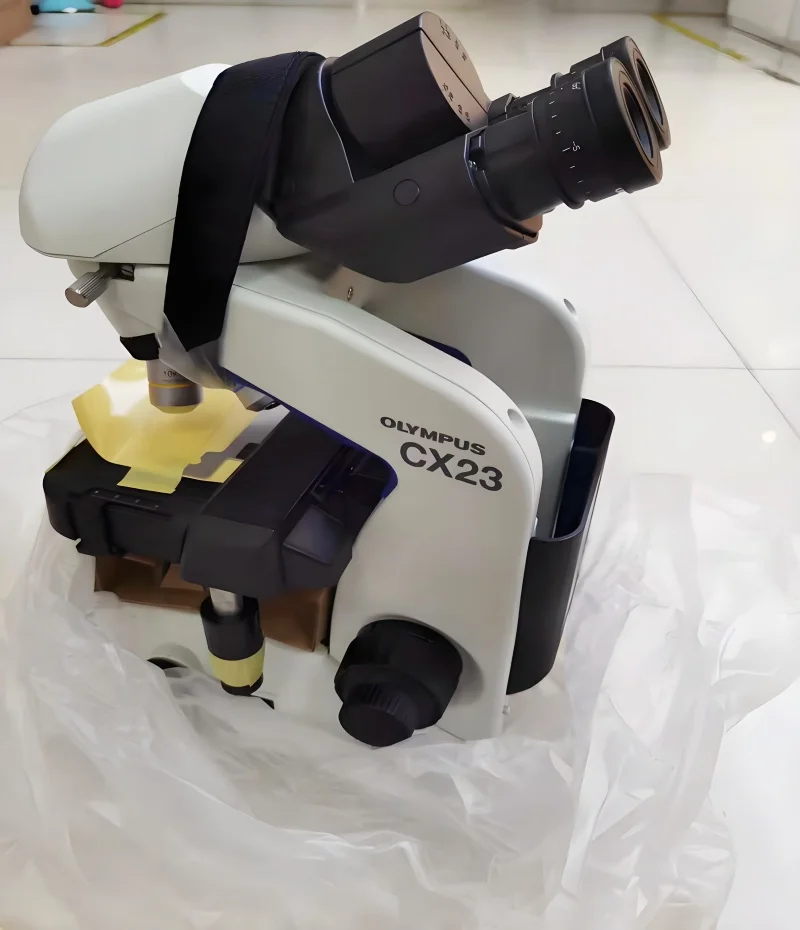 Nuevo Equipo y Herramientas de Laboratorio Médico 2025, Microscopio Binocular Olympus Cx23 con Cámara y Software