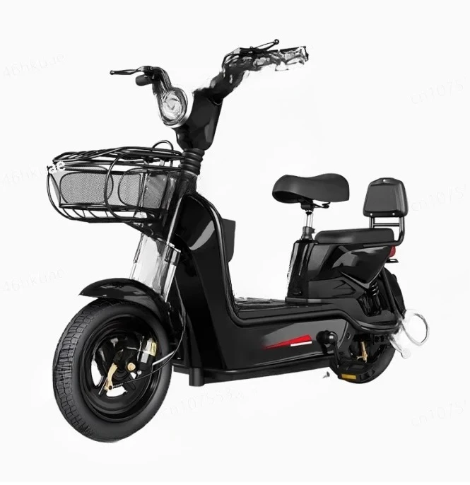 48V Electric Vehicle, Adult Two Wheeled Electric Bicycle, High-power Leisure Scooter,2025 New Model
