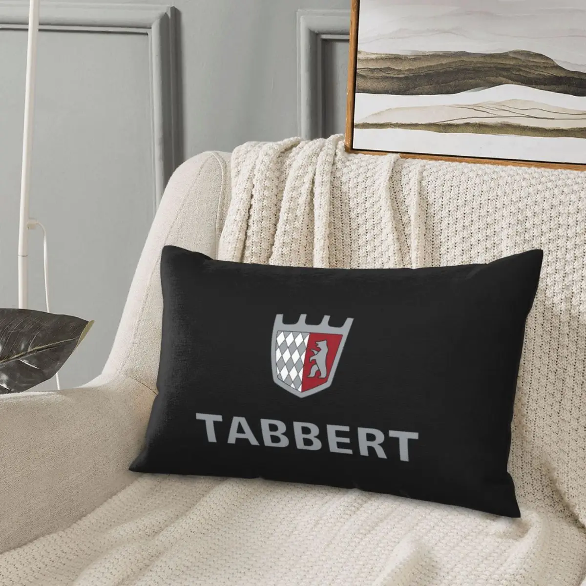 Tabbert Caravan Rectangle Pillowcase Cushion Cover Decorative Bedroom Bed Home Comfort Throw Pillow