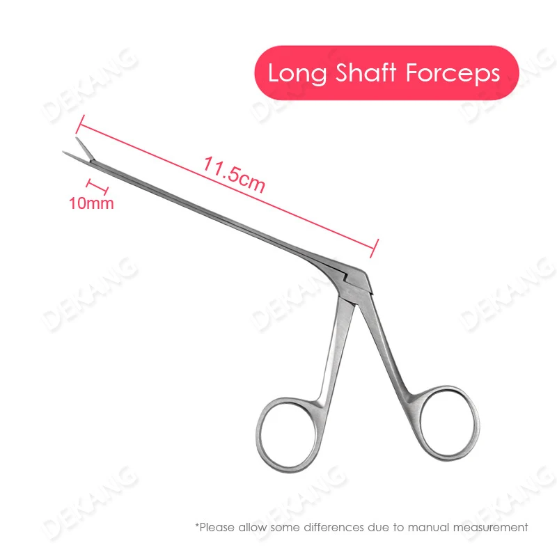 Le pinze per orecchie medie a lungo termine sono strumenti visivi per asciugare le orecchie utilizzati per pulire le orecchie.