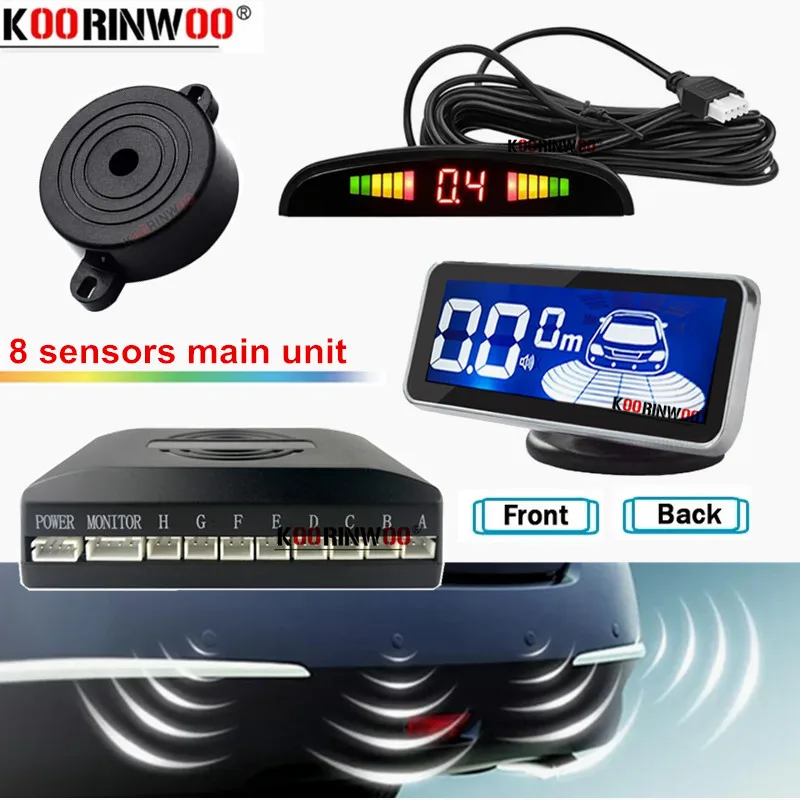 Cars Parking Sensors Control Box Parktronics Reverse And Front Radar Main Unit Blind Spot Detection Auto Electronic Accessories