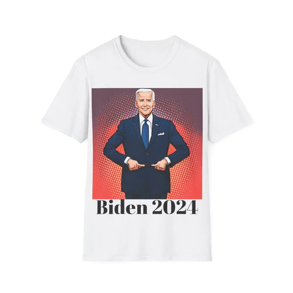 Biden 2024 T-shirt President Democrat Shirt Anime Graphic T-shirts For Men Clothing Women Tees High Quality Short Sleeve