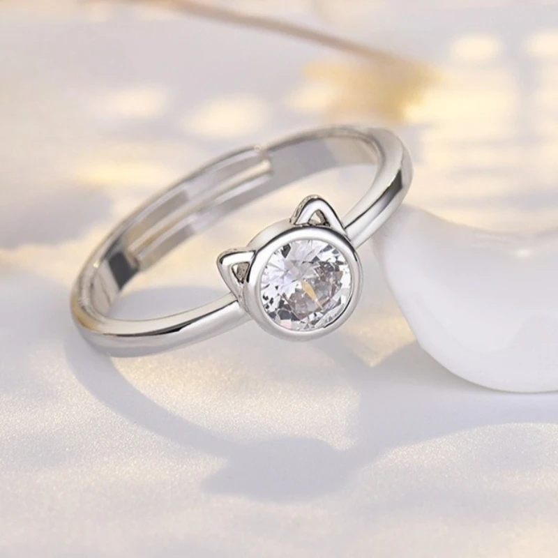 

New 925 Sterling Silver Ring 5A Zircon for Women Wedding Luxury Jewelry Engagement Charm Fashion Party Birthday Gift Top quality