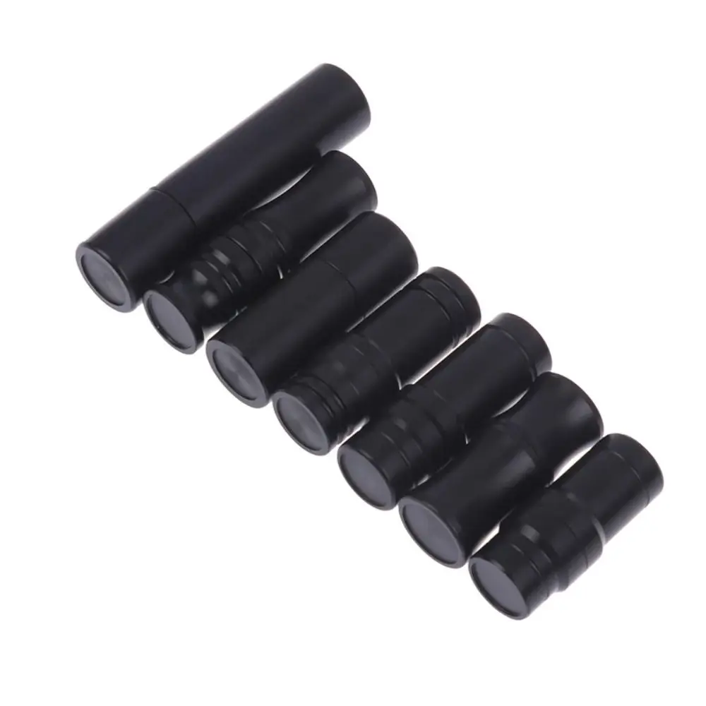 1Set Durable Special Billiard Cue Joint Protector Set Plastic Black Joint Caps Billiards Accessories for Uni Loc Wavy