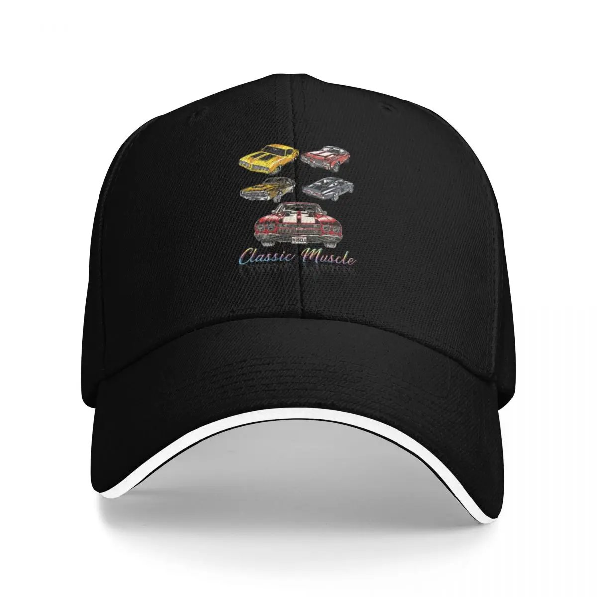 

Classic Car American Muscle Cars Novelty Baseball Cap Golf Cap Hat Baseball Cap party Hat Visor Men Luxury Brand Women's