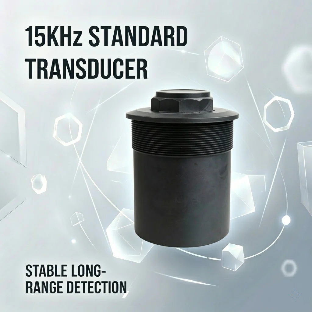 15KHz long-distance ultrasonic sensor, 50m distance sensor, for grain level measurement and obstacle avoidance in warehouses