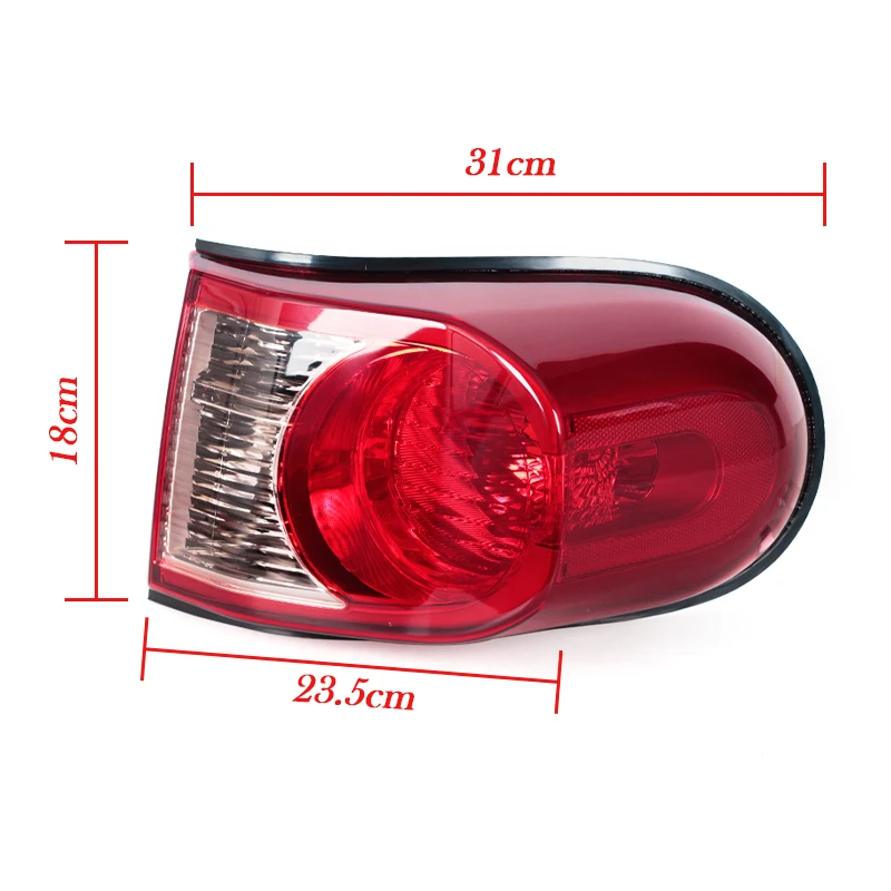 Для Toyota FJ Cruiser 2007-2020 задний фонарь стоп-сигнал указатель поворота бампер крышка автомобильные аксессуары без лампочек