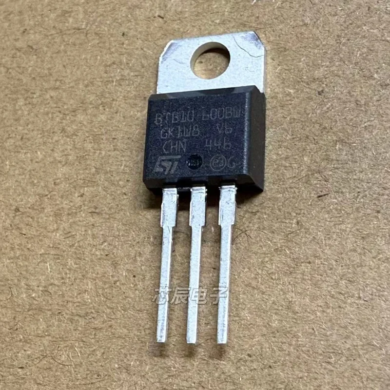 10pcs Brand-new, Genuine Imported Bidirectional Thyristor BTB10-600BW, Genuine BTB10600BW, Through-hole