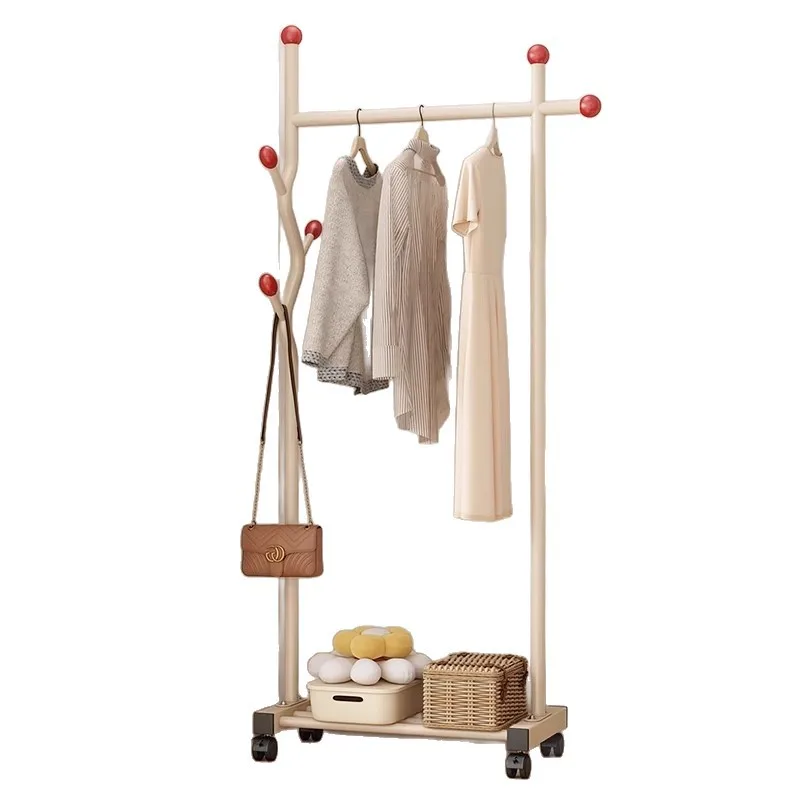 

Simple coat rack, floor-to-ceiling bedroom home, indoor hanger
