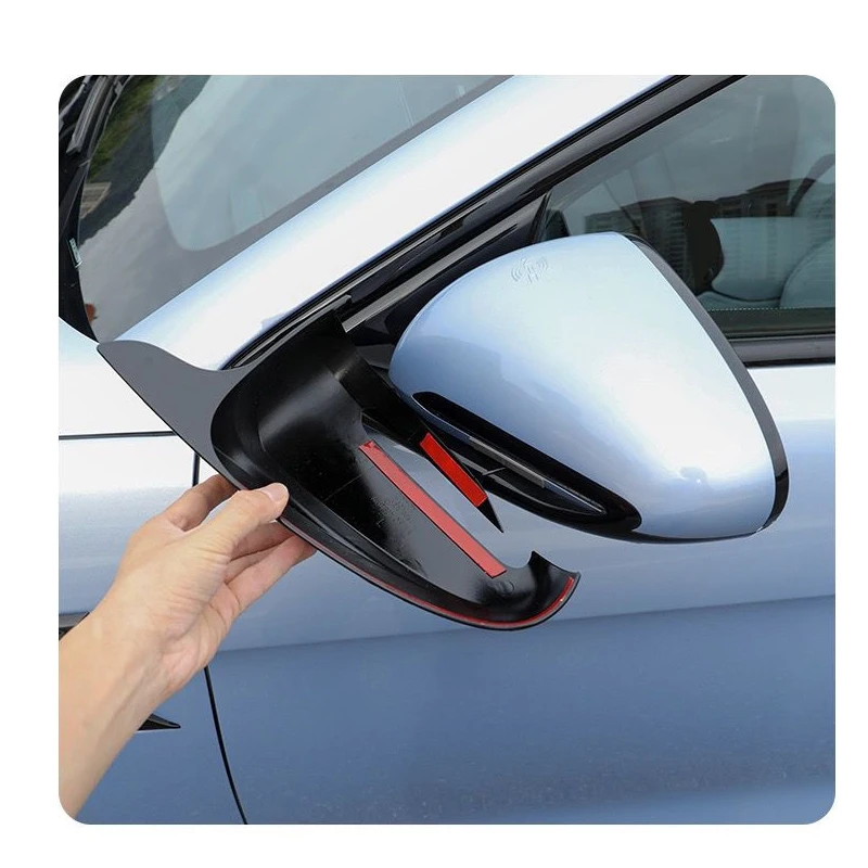 2pcs For BYD Seal Atto 4 2022 2023 2024  Car Rear View Rearview Side Glass Mirror Cover Trim Frame Side Mirror Caps Accessories