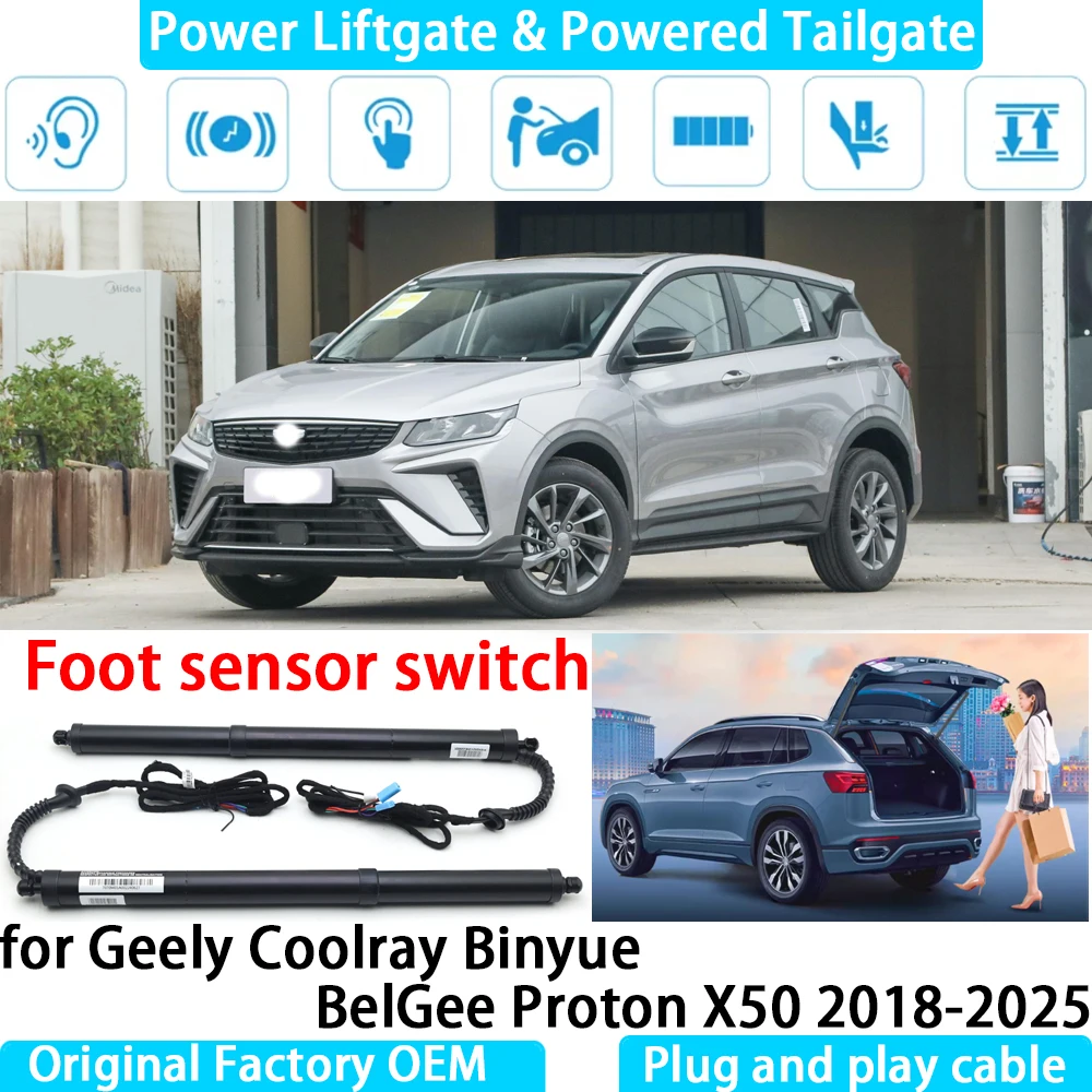 

for Geely Coolray Binyue BelGee Proton X50 Automatic Electric Power Liftgate Powered Tailgate Strut Tail Gate Lift System