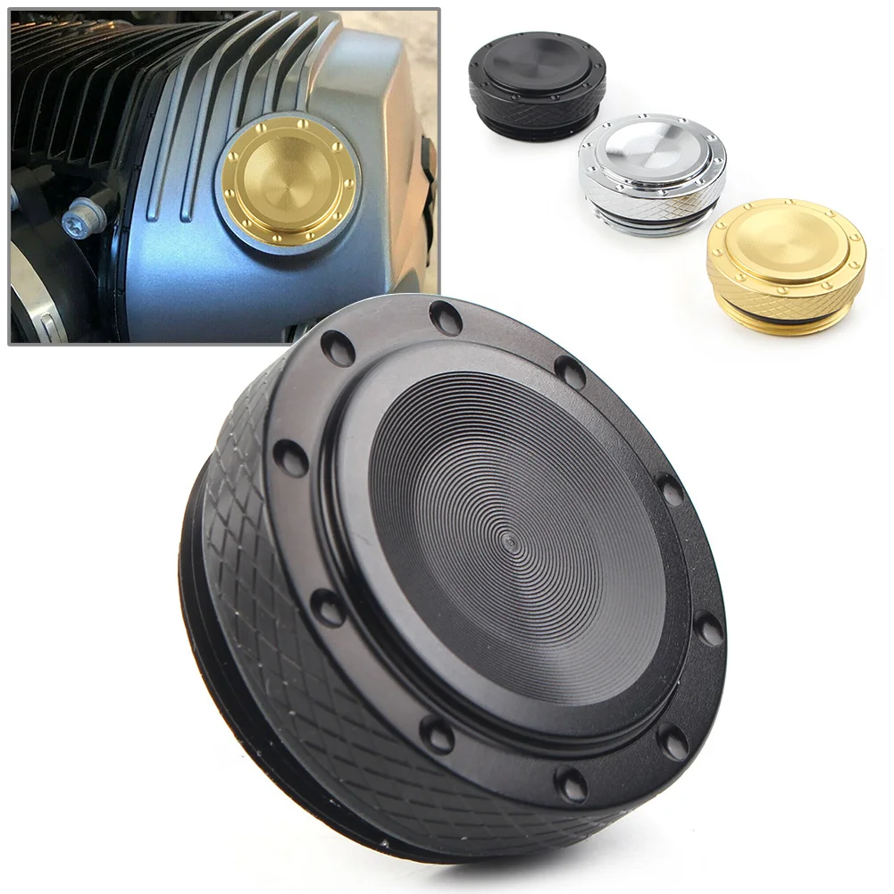 1Pc Motorbike Aluminum Fuel Gas Tank Cap Oil Filler Plug Cover For BMW R Nine T 2014-2021 Scrambler Pure Racer Urban G/S