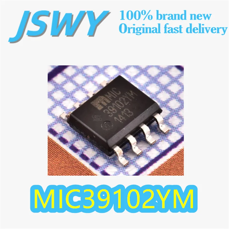 

(10/50 pieces) MIC39102YM Original 39102YM SOIC-8 Package LDO Low Dropout Linear Regulator Output 1.24V-16V Electronics In Stock
