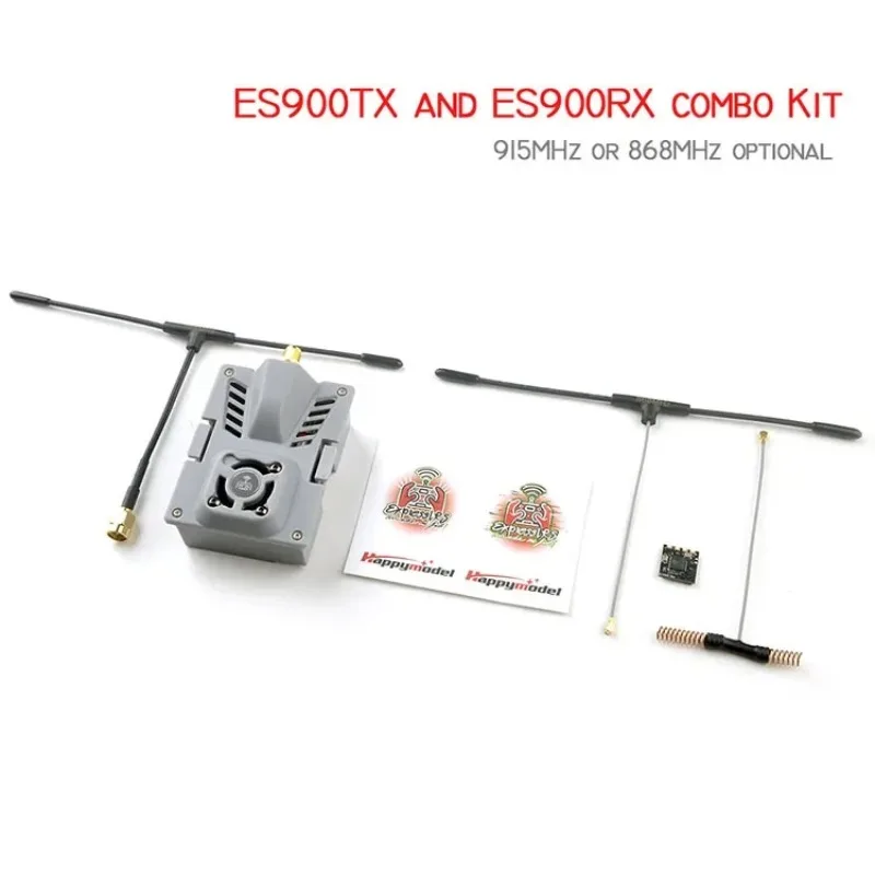 Happymodel ExpressLRS ES900TX ES900RX 長距離モジュール 915 868Mhz ラジオマスター TX16S ジャンパー T12 T18 FPV システム用