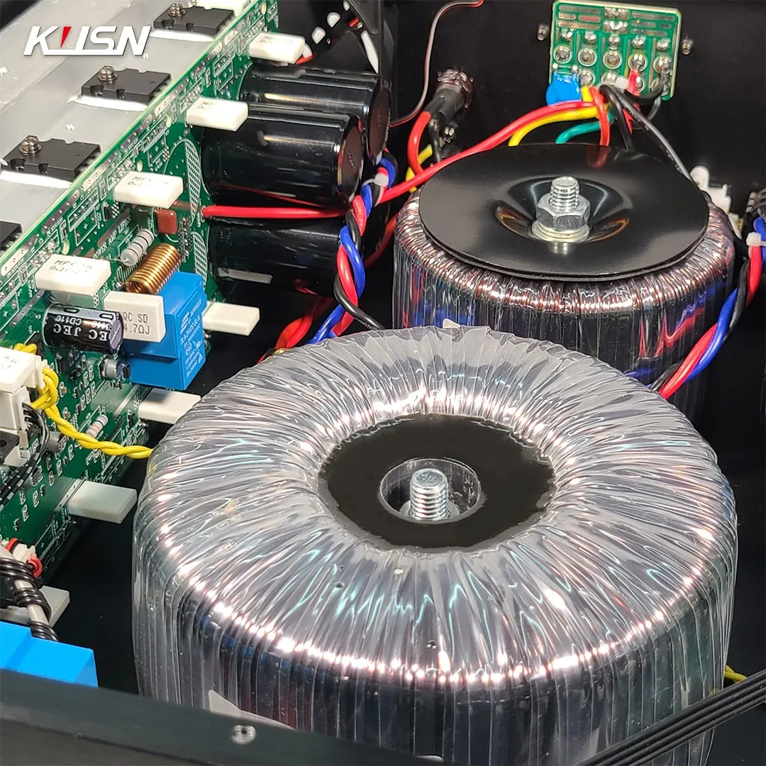 1500W Power Amplifier 3U Aluminum Alloy Panel Power Amplifier Sound Class AB Professional Audio PA System