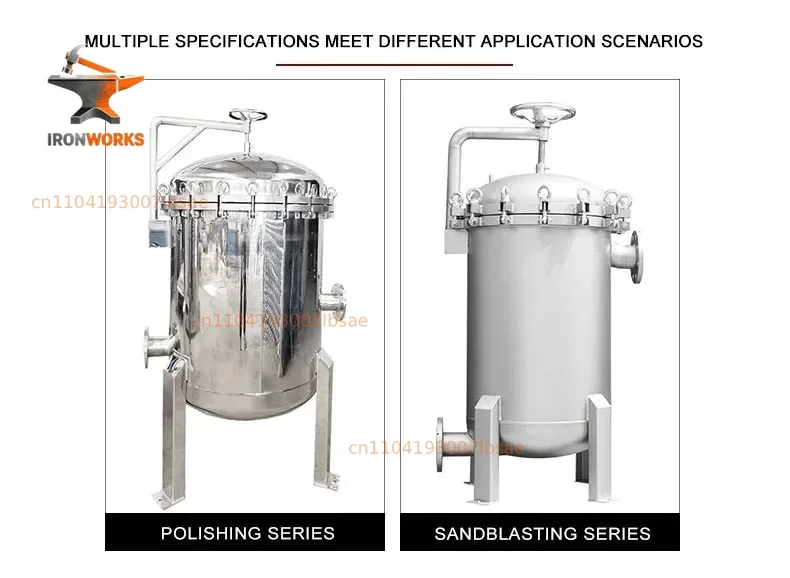 Filter Housing Stainless Steel Water Filter Housing   And Cartridge Easily Cleaned In Place