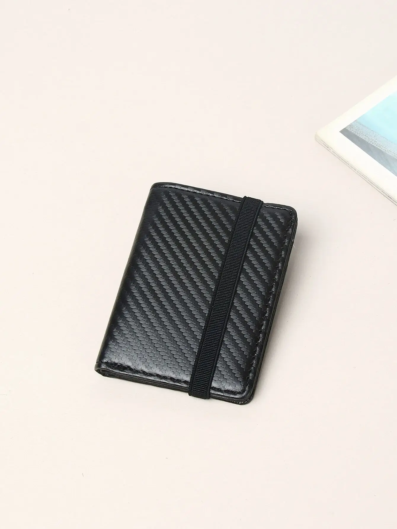 

Wcarno Men Minimalist Small Wallet Gift Father Dad Gifts Slim Lightweight Portable Cash ID Card Card Coin Pocket For Birthday Gi