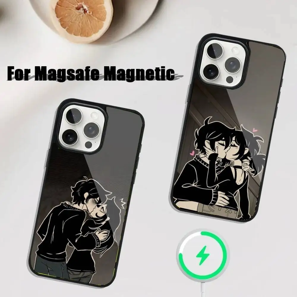 

A-Andy And l-Ieyley Game Phone Case For iPhone 16,15,14,13,12,11,Plus,Pro,Max Mini Magsafe Magnetic Wireless Charging