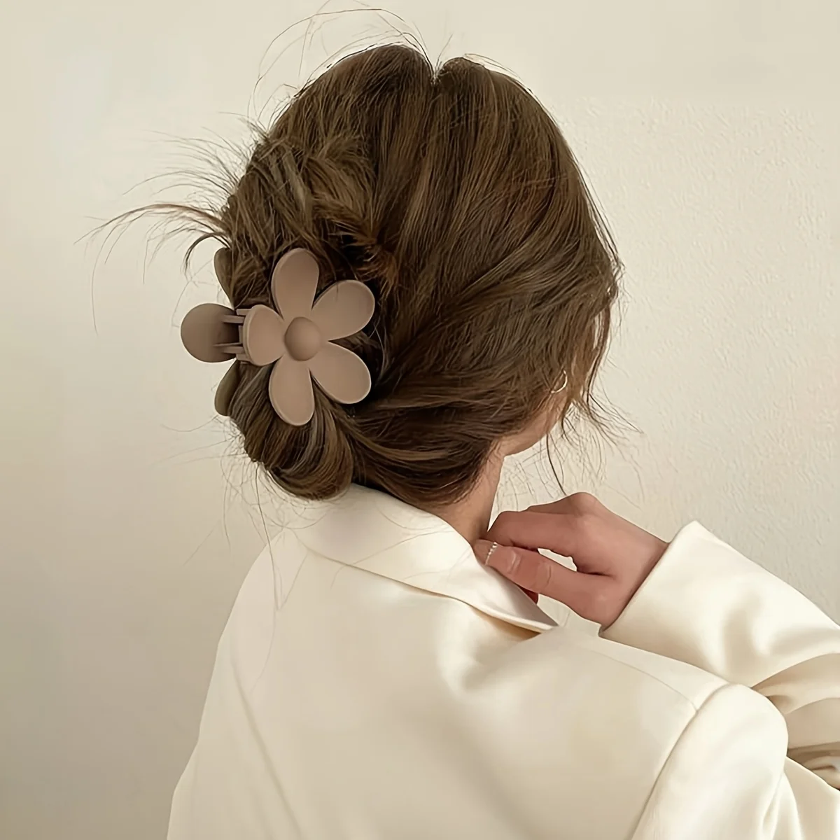 

10Pcs Coffee-Colored Black Women's Model, Fashionable and Simple, Various Styles of Hair Clip Combinations, Suitable for Daily U
