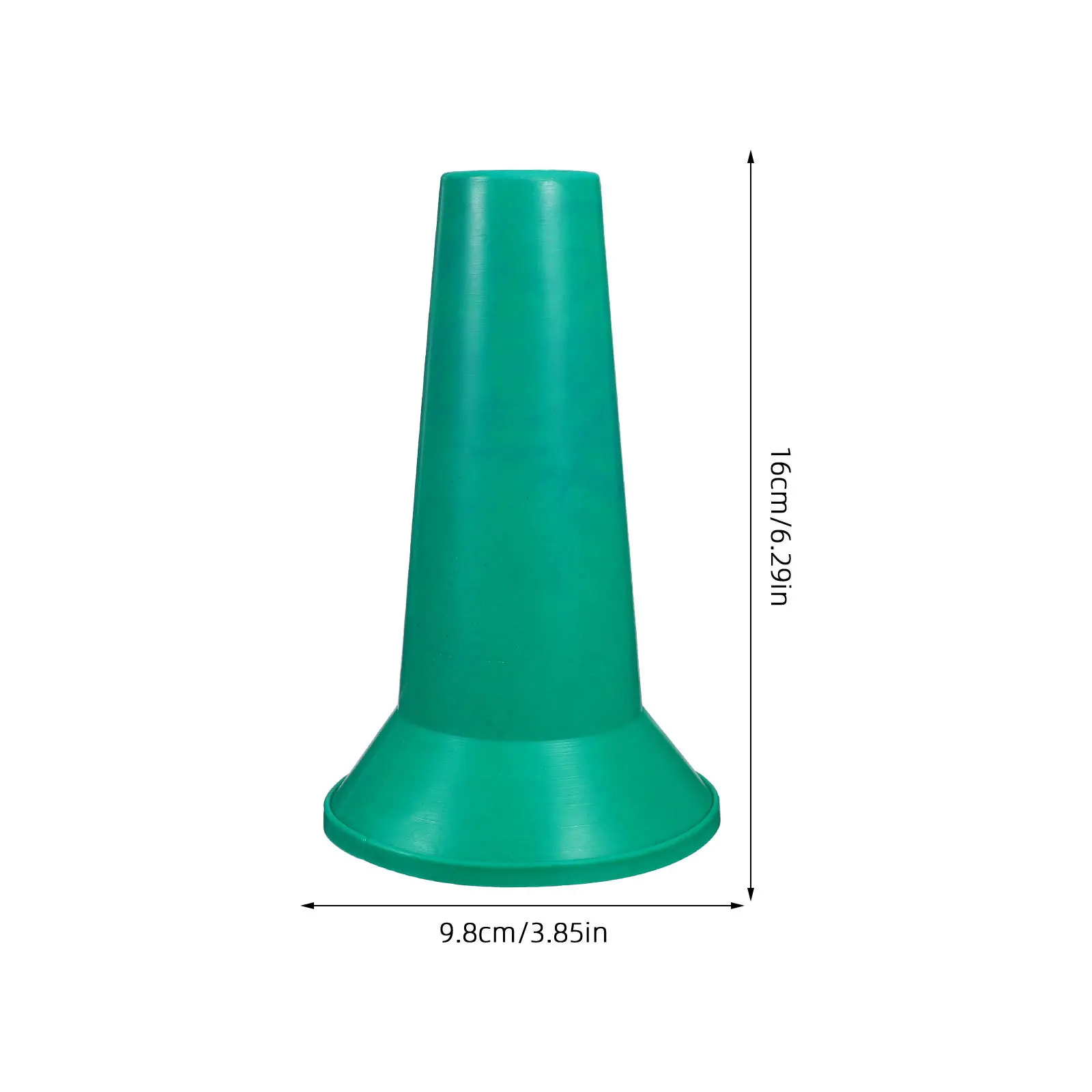 5 قطعة مخاريط حاجز الطريق الآمنة 17 سنتيمتر علامات خفة الحركة البلاستيكية الحمراء لتدريب كرة القدم ملعب كرة القدم مخاريط المرور مخروط حقل خفة الحركة