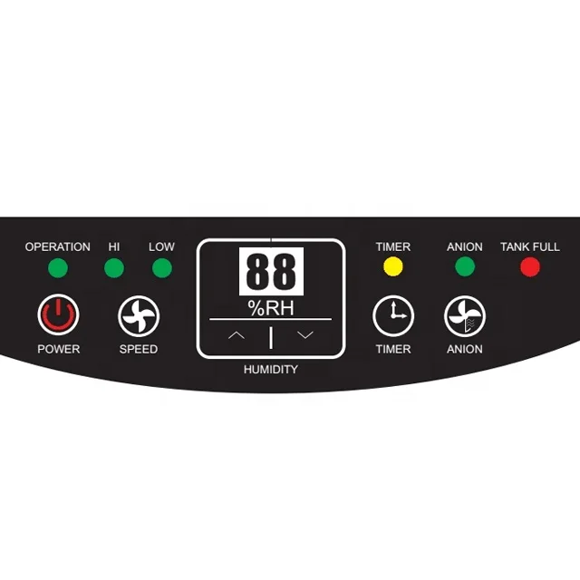 1日あたり30Lの小型水生成器とコンプレッサー式R134a冷媒寝室用静音ホーム除湿機