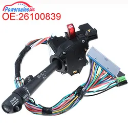 26100839 Windshield Wiper Arm Turn Signal Lever Switch For Chevy GMC Truck 22540149/26070320/26082243/26090412/26096830/26083633