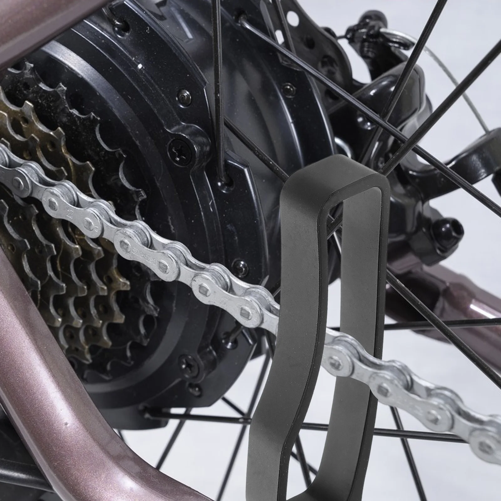 

1Pair Bike Chain Protector Scratch Proof Cover for Mountain and Road Bikes Chain Guard Accessories Frame Protector