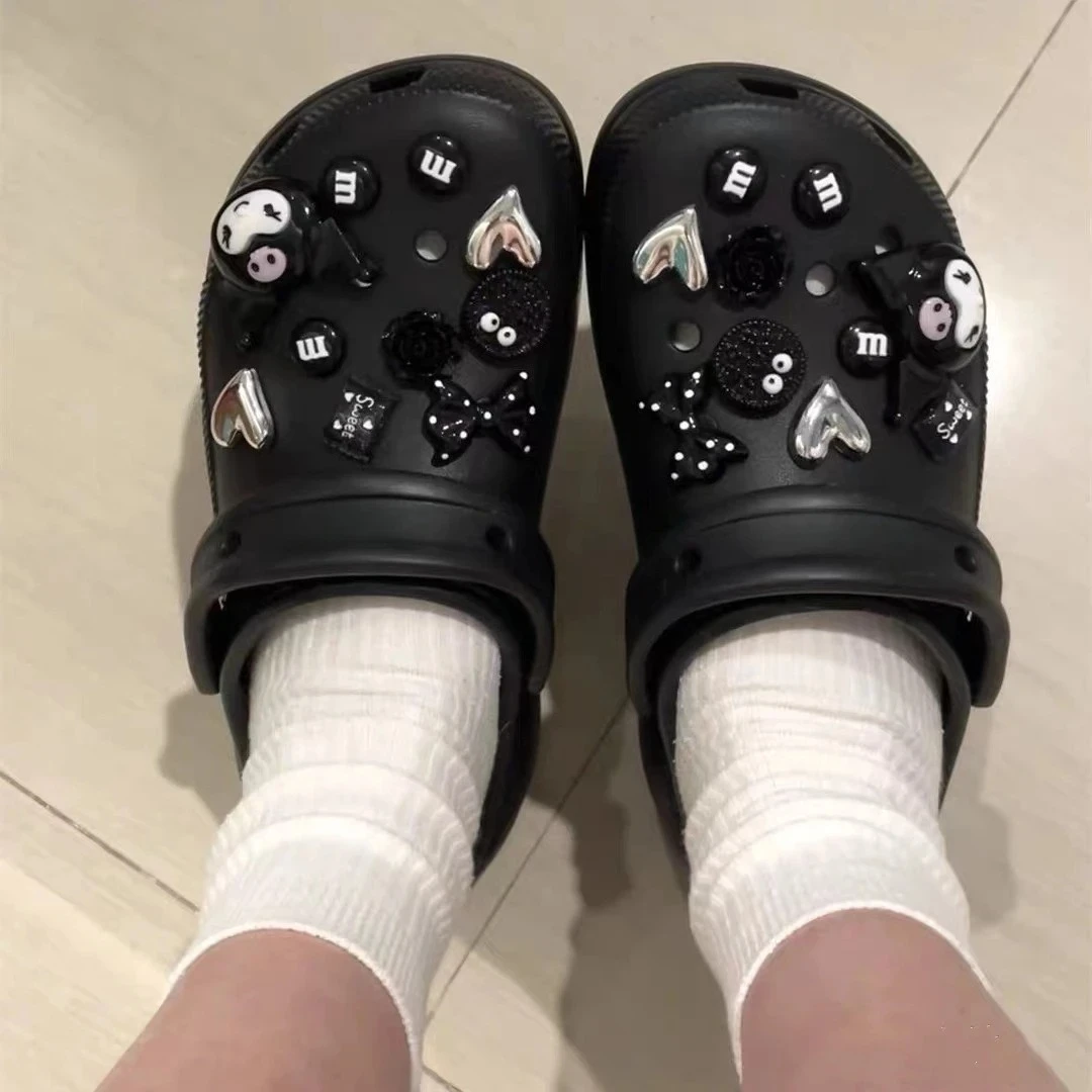 10/20Pcs Girls Women Shoe Charms Cute Cartoon Anime DIY Hole Shoes Detachable Buckle Garden Shoes Accessories Festival Gifts