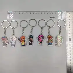 2024 Anime Keychain Terraria Game Key Chain Fun Back To School Gift Pixel Keyring Pendant Cute Things Cheap Gift For Best Friend