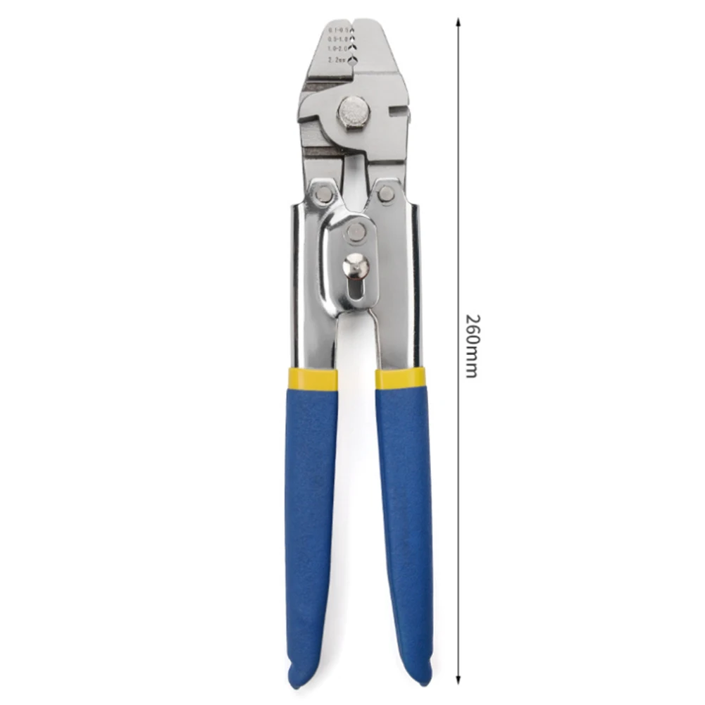 1Pc Wire Rope Cable Crimping Tool Pliers 260mm Fishing Aluminum Buckle Wire Crimping Pliers Swager Sleeves Manual Tools