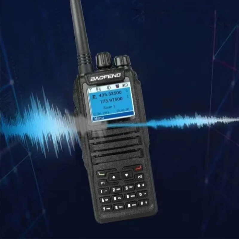 Baofeng DM-1701 جهاز اتصال لاسلكي رقمي للحد من الضوضاء عن بعد اتصال واضح في الهواء الطلق التجاري الأشعة فوق البنفسجية تردد تعديل الاتصال الداخلي