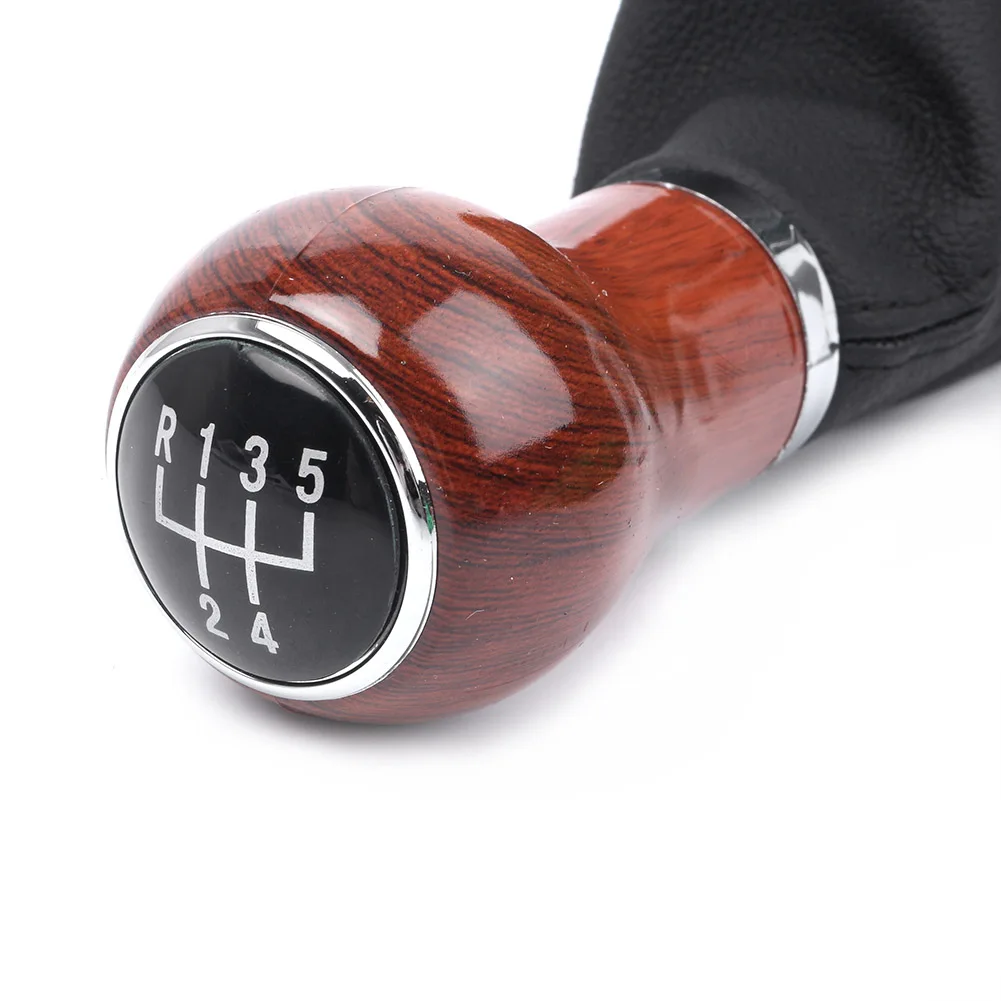 5-Speed Gear Shift Knob w/ Gaiter Boot For  Mk4 Golf /  / R32 1999-2005 & for Mk4/ Bora 1999-2004 view 5