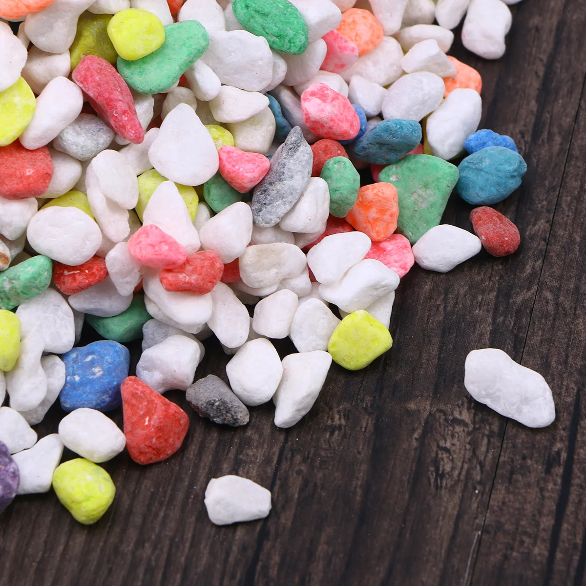 

2 Bags Bright Color Stone Pebbles 0.4-0.6cm Aquarium Moss Bottle Fish Tank Decor Garden Landscaping Crafts Stone