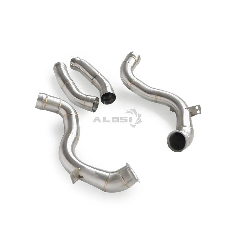 

Suitable for Mercedes Benz C63SC63COUPEAMGW2054 stainless steel high performance downspout